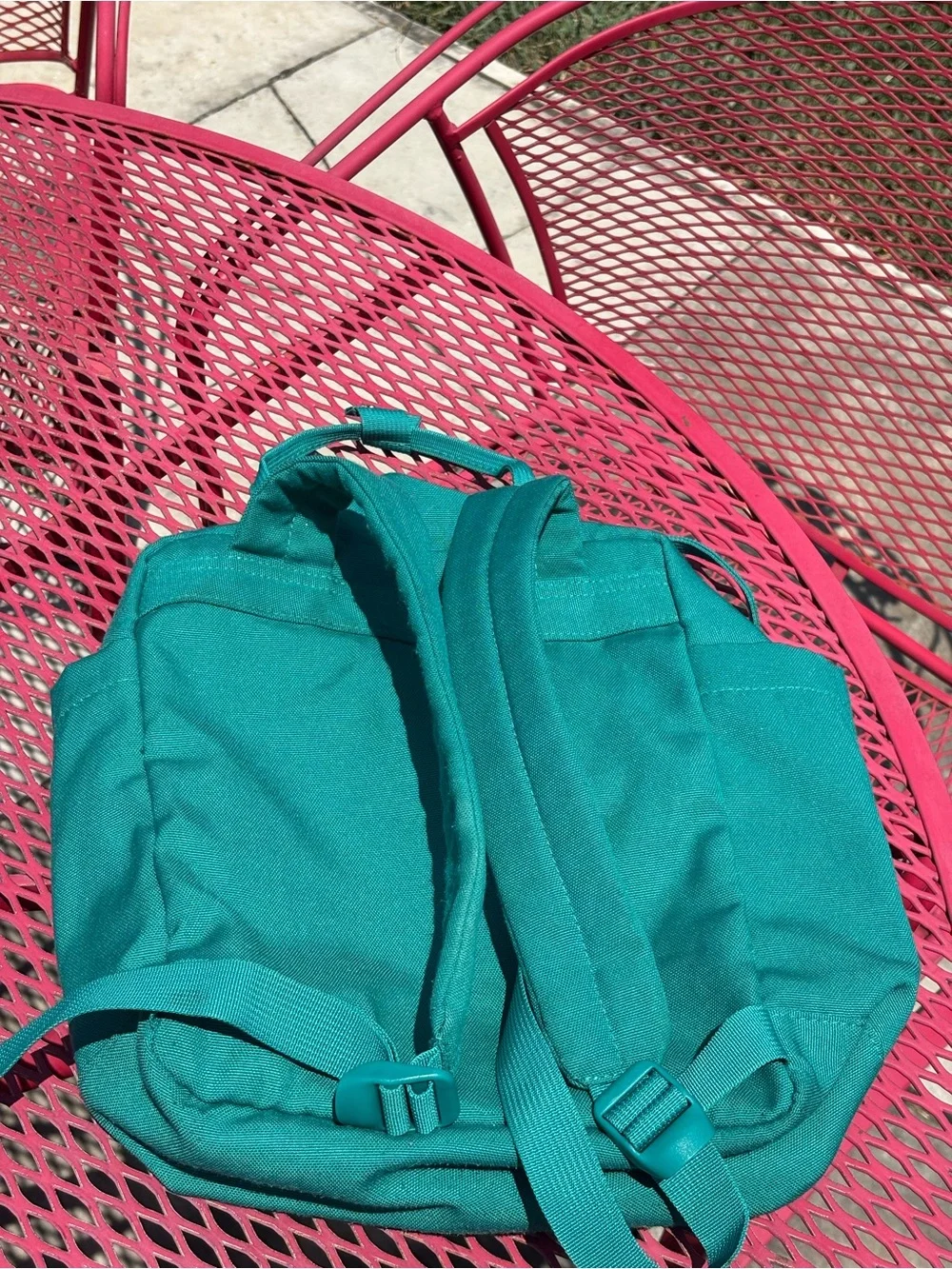 Teal Everyday Canvas Tote Backpack